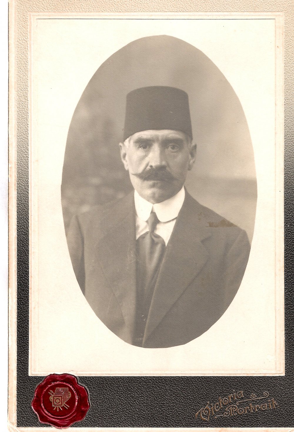 Ahmet Refik Kutlay 1908 yılındaki portresi