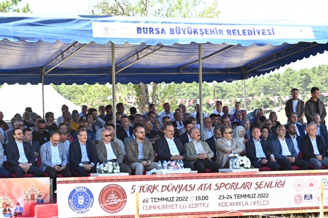 Ata sporlarında renkli buluşma