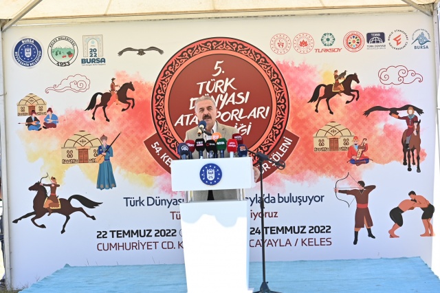 Ata sporlarında renkli buluşma