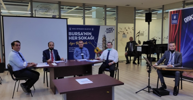 Bursa'da orkestrada sınav heyecanı