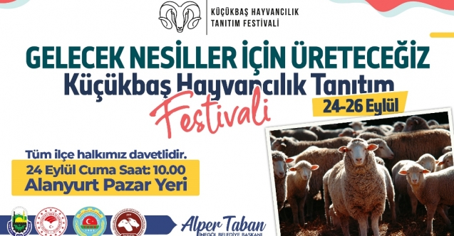 Küçükbaş Hayvancılık Festivali Başlıyor