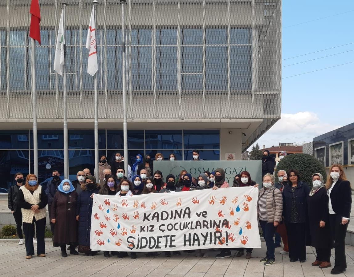 Osmangazi Personeli Şiddetin Her Türlüsüne #039;DUR#039; Dedi..