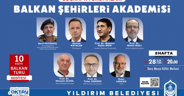 'Balkan Şehirleri Akademisi' başlıyor