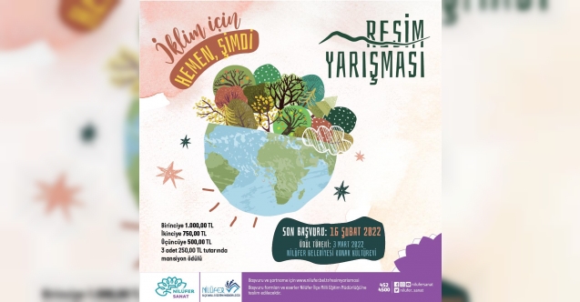 Resim yarışmasının bu yılki teması iklim