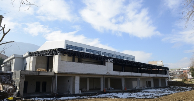 Mimar Sinan Spor Salonu Spor Kompleksine dönüşüyor