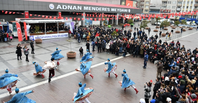 Türk Dünyasının kalbi Mustafakemalpaşa'da attı
