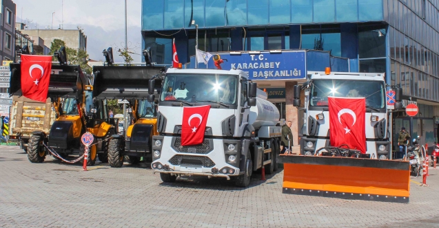 Karacabey Belediyesi’nin araç filosu güçleniyor