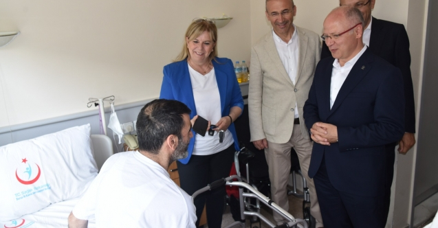 Başkan Gürkan’dan Anlamlı Ziyaret