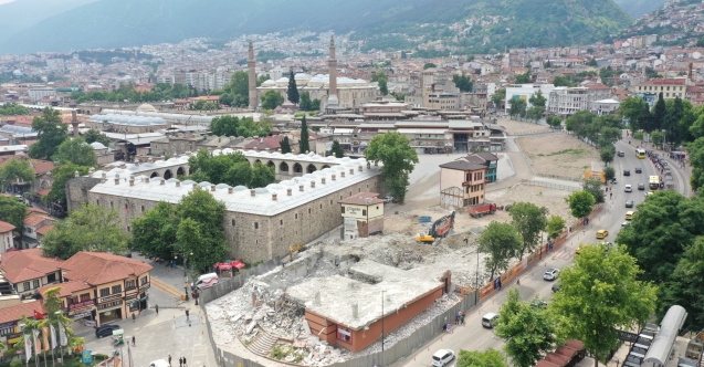 Bursa, tarihi meydanına kavuşuyor