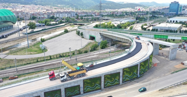 Mudanya Kavşağı’nda çalışmalar hızlandı