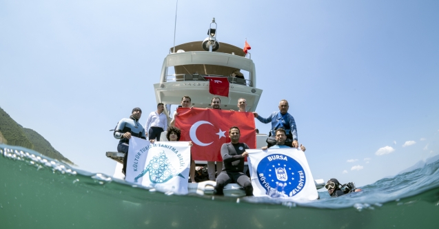 Gemlik Körfezi’nde ‘bayram' dalışı