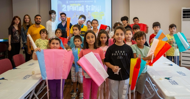 Bursa semaları minik ellerle şenlenecek