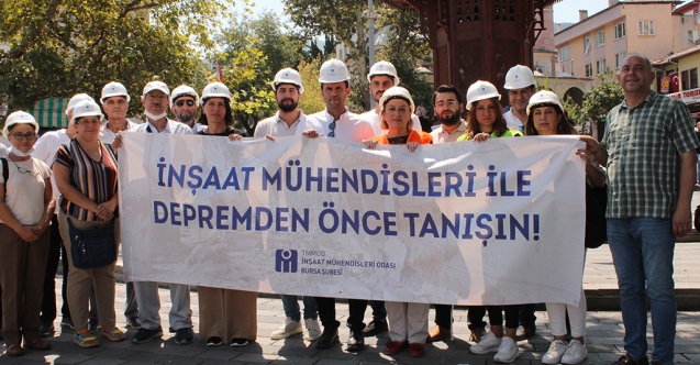 İMO Bursa Şubesi, 17 Ağustos’u 23’nci Yıl Dönümünde Andı