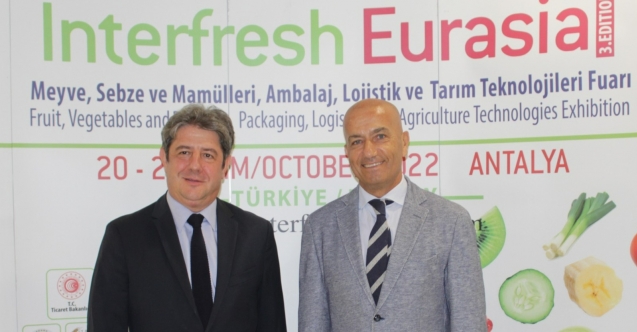 Interfresh Eurasıa Fuarı 20-22 Ekim’de Antalya’da Yapılacak