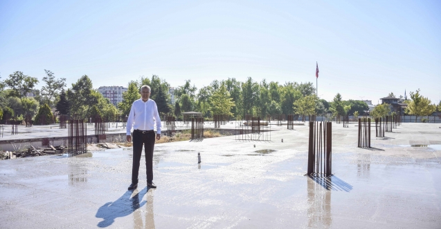 Kültür Merkezi İnşaatında Çalışmalar Yeniden Başladı