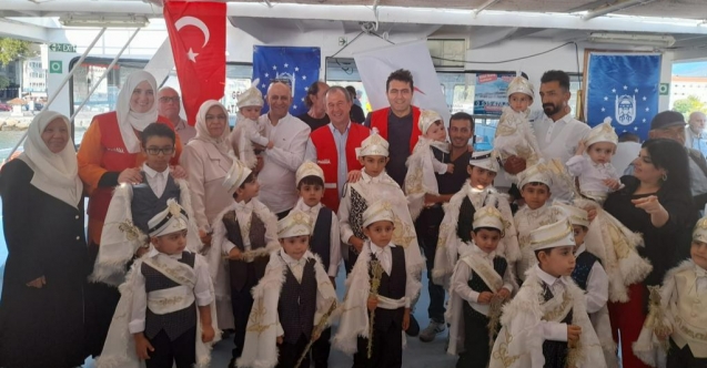 ‘Mavi Tur’la sünnet şöleni