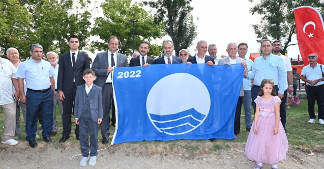 Mavi Bayrak, İznik’te dalgalanıyor