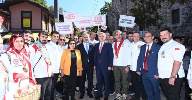 Bursa’nın ipeksi lezzetleri Gastronomi Festivali’nde vitrine çıktı
