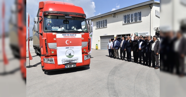Osmangazi’den Pakistan’a yardım eli
