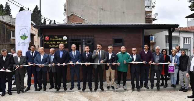 Pınarbaşı’na Yeni Muhtarlık Binası