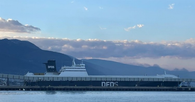 DFDS yardım gemisi İskenderun’da