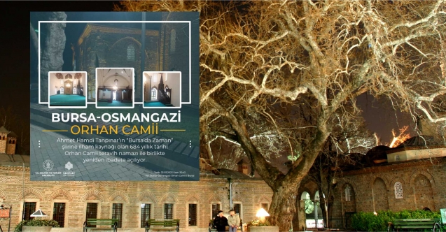 684 Yıllık Tarihi Gazi Orhan Camii Yeniden İbadete Açılıyor