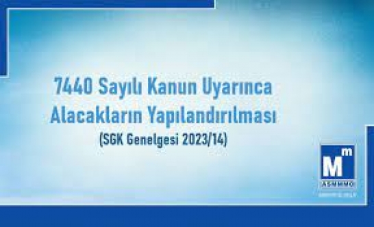 ESNAF, 7440 SAYILI BAZI ALACAKLARIN YENİDEN YAPILANDIRILMASINA İLİŞKİN YANLIŞ ANLAŞILMALARI DÜZELTTİ