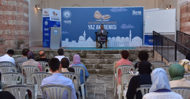 YILDIRIM MEDRESESİ YAZ AKADEMİSİ BAŞLADI