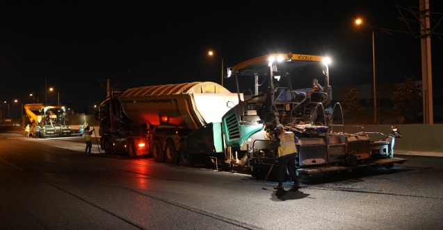 ANKARA YOLUNDA GECE MESAİSİ SÜRÜYOR