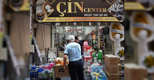 OSMANGAZİ'DE DENETİMLER ARTTI YABANCI TABELALAR KALKTI