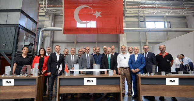 SANAYİ VE TEKNOLOJİ BAKANI KACIR’DAN, PMS ALÜMİNYUM’UN TEKNOSAB’DAKİ 4. FABRİKASINA ZİYARET