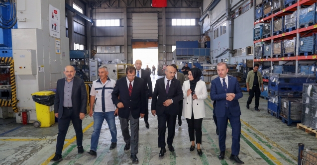 Bursa Valisi Demirtaş, Kayapa OSB’yi ziyaret etti