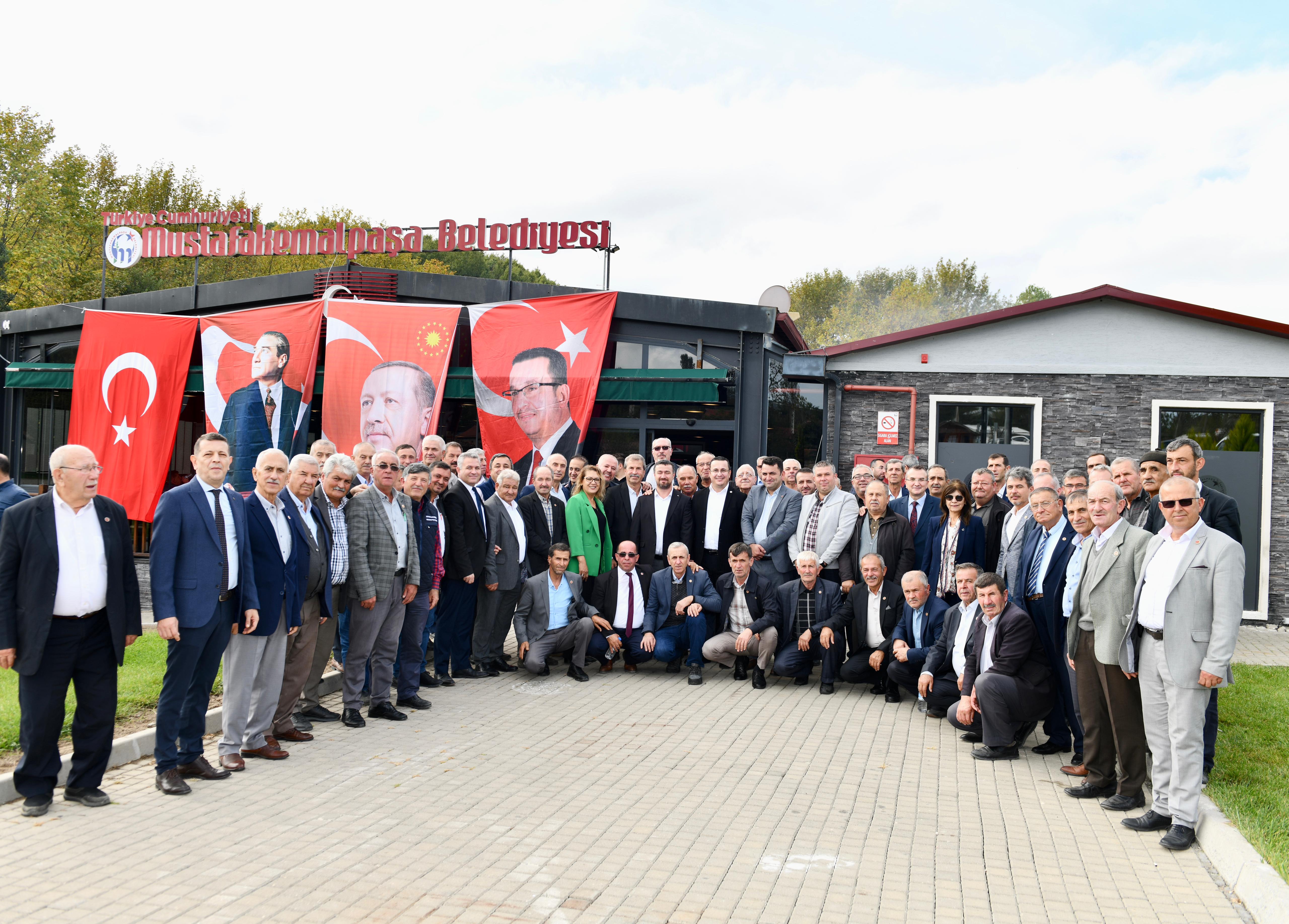Mustafakemalpaşa'da Muhtarlar Günü Kutlandı