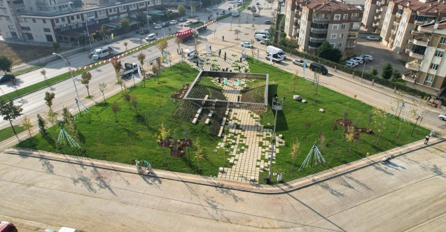 Nilüfer Belediyesi, COVID-19 şehitleri için anıt park inşa etti