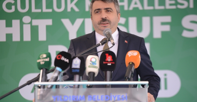 Yıldırım’a 1 milyon metrekare yeşil alan daha kazandırıldı