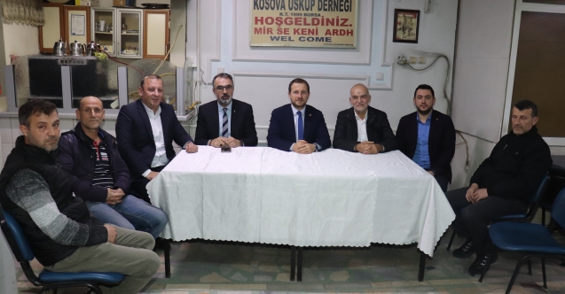 Ak Partili Kılıç’tan Rumeli derneklerine ziyaret