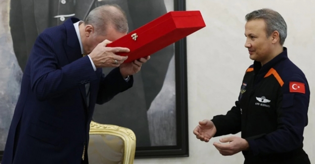 Gezeravcı Cumhurbaşkanı Erdoğan ile bir araya geldi