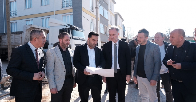 Kurşunlu’da cadde ve sokaklar sil baştan yenileniyor