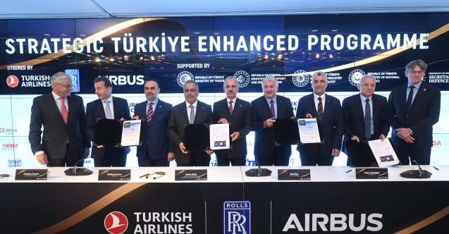 Türk Hava Yolları -Airbus- Rolls-Royce Arasında Tarihi İşbirliği