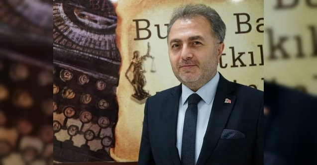 Bursa Barosu Başkanı Metin Öztosun'dan adaylık açıklaması