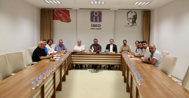 Vekil Kılıç’tan İMO Bursa Şubesi’ne ziyaret