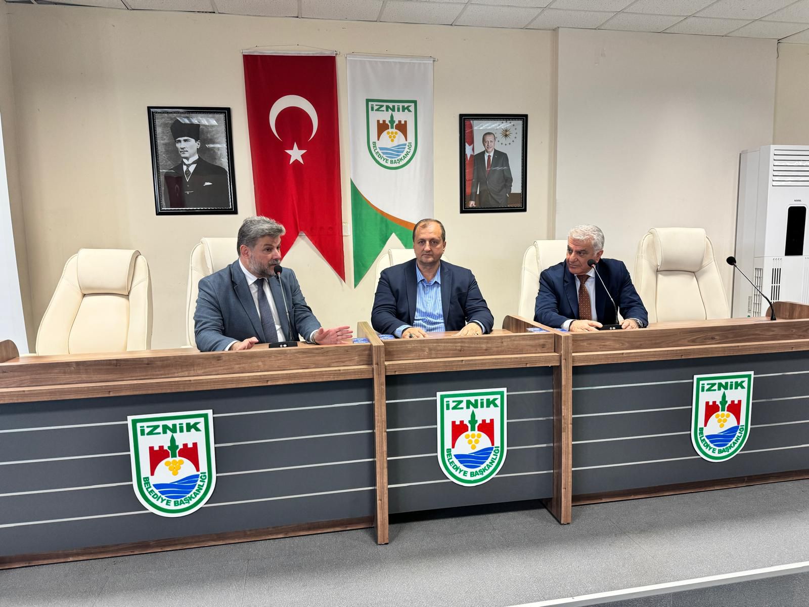 Başkan Usta Yunanistan’dan gelen heyet ile bir araya geldi