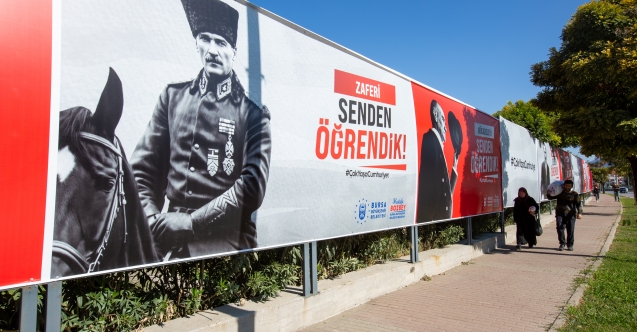 Bursa’yı, Cumhuriyet coşkusu sardı