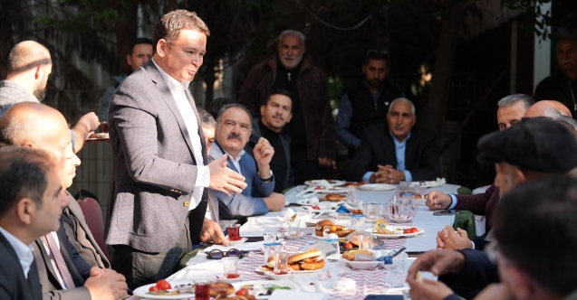 Başkan Aydın güne Panayır Mahallesi’nde başladı