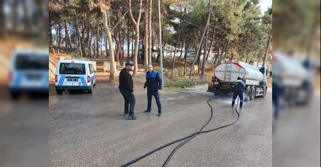 Yola beton döken firmaya ceza