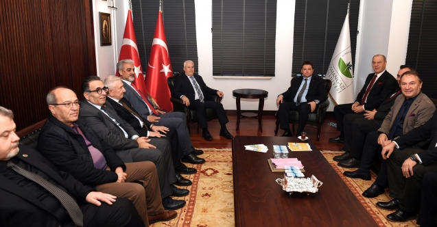 Başkan Aydın ve Başkan Bozbey’den işbirliği mesajları