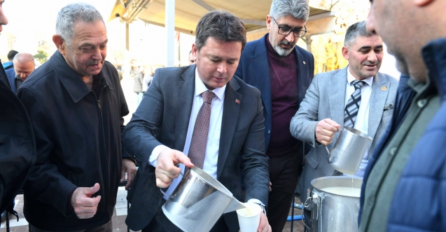 Başkan Aydın’dan vatandaşlara çorba ikramı