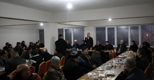 Bereket Sofrası Malazgirt Camiinde kuruldu