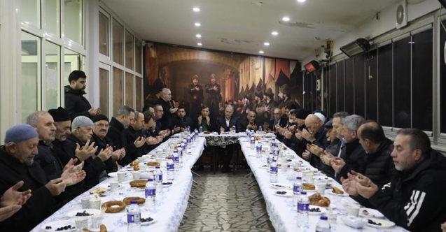 Birlik ve beraberlik sofrası Halit Paşa Caminde kuruldu