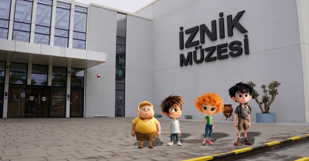 Çınar ve arkadaşları İznik Müzesi’nde